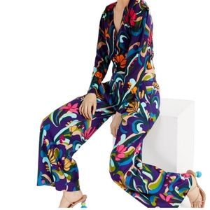 INC PUFF SLEEVE CARDIGAN WITH WIDE LEG PANTS